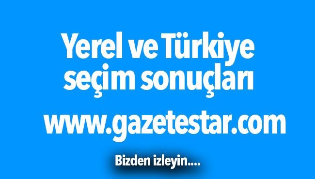 2019 SEÇİM sonuçlarını bizden izleyin