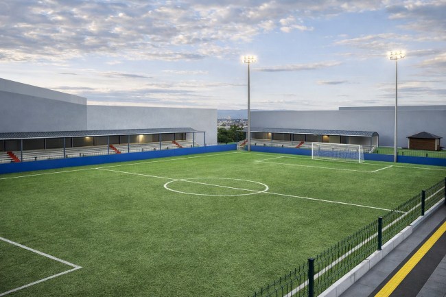 Şehit Vefa Karakurdu Stadı Modern Görünüme Kavuşuyor