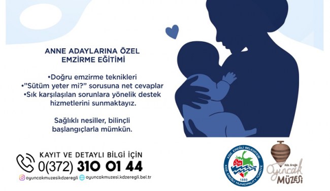 ANNE ADAYLARINA ÖZEL EMZİRME EĞİTİMİ DÜZENLENECEK