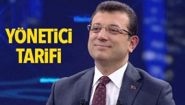 İmamoğlundan yönetici tarifi