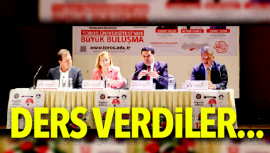 Mersinden demokrasi dersi