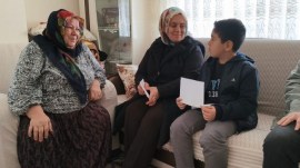 Kahramanlara Mektup Etkinliği Kapsamında Anlamlı Ziyaret