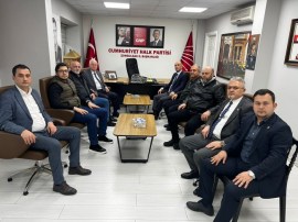 Erkmenden Durala nezaket ziyareti..