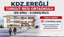 Kdz. Ereğliye 8 derslikli ek bina müjdesi..